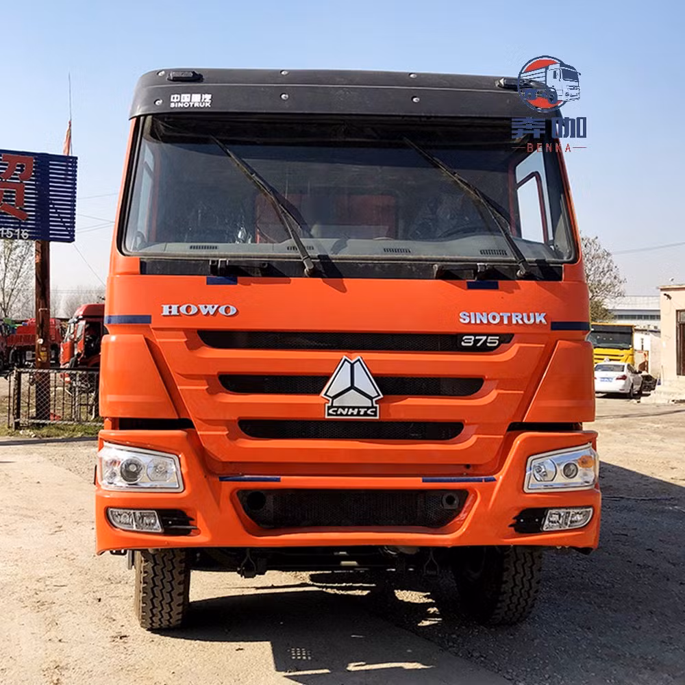 New and Used HOWO Front Lifting Tipper Truck 371/375/400 420HP 8X4 Sinotruck Coal Mining Dump Truck 30t