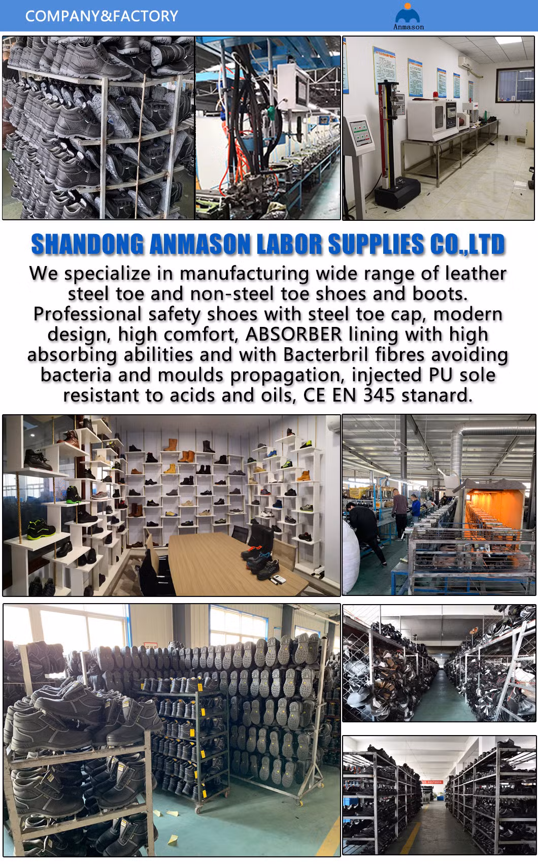 Steel Toe Puncture Proof Work Construction Safety Footwear Welding Shoes