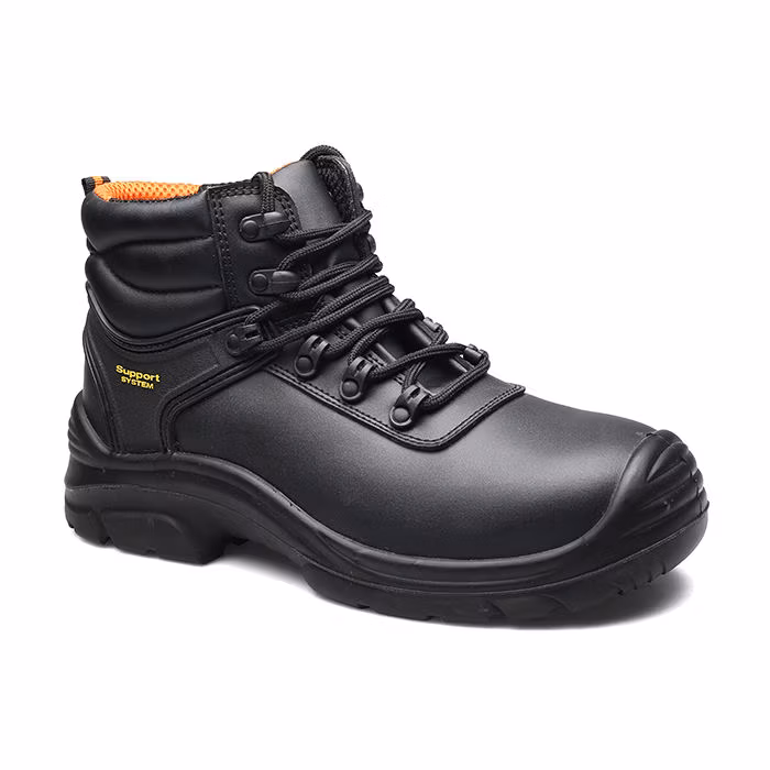 Safety Shoes Hot Sale Fashionable Good Quality Chelsea Leather Working Boots Industrial Mining Safety Shoes for Men