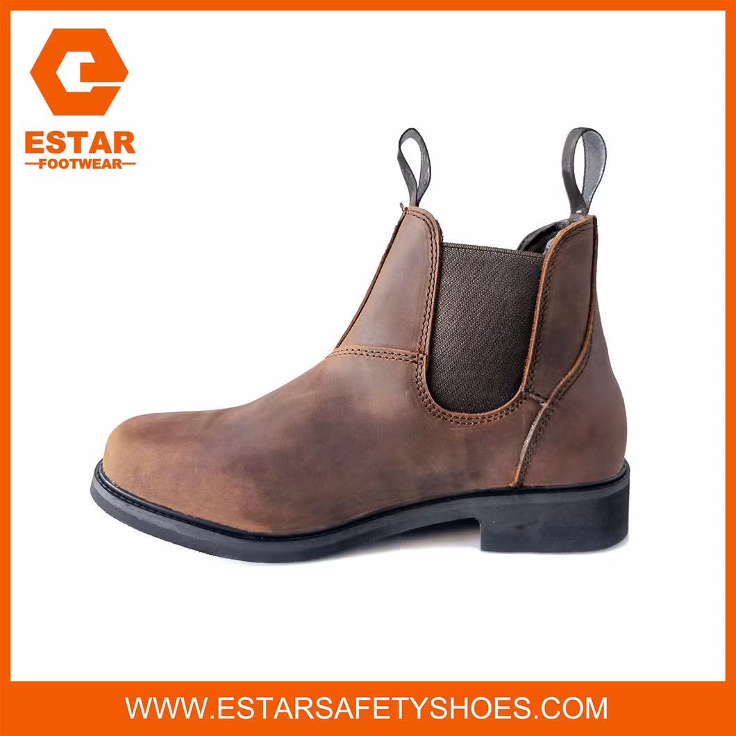 Light Industry Daily Use Pull on Executive Boots Protective Safety Boots