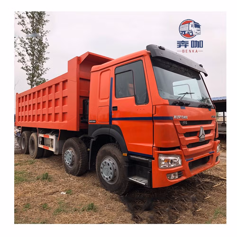 New and Used HOWO Front Lifting Tipper Truck 371/375/400 420HP 8X4 Sinotruck Coal Mining Dump Truck 30t