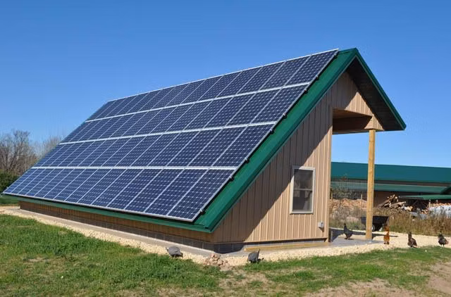 Solar-Powered Container Portable Solar Housing Luxury Solar Home