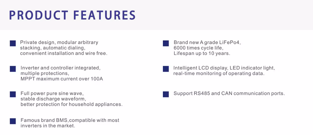 Cheap Solar Energy Storage System Wheeled Solar Lithium Batteries for House