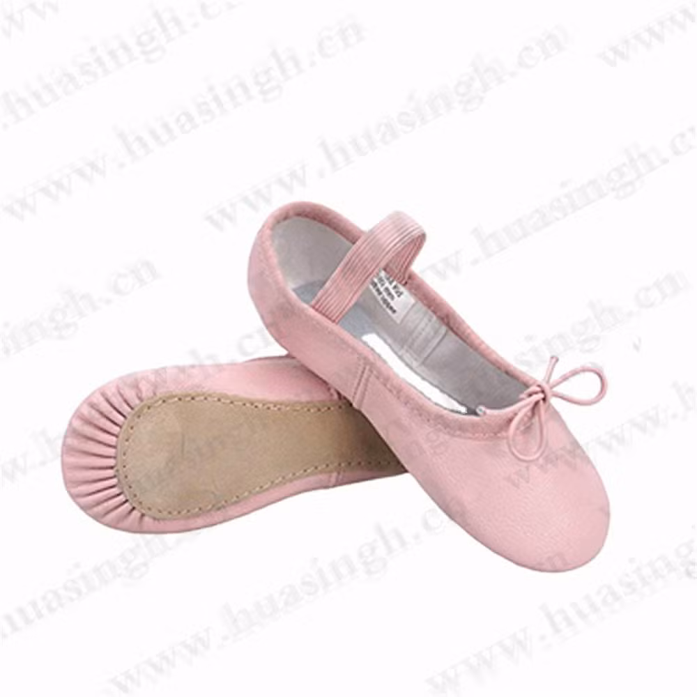 Lxg, High Quality Full Leather Dance Shoe for Children&Lady Factory Direct Sale Small Size Comfy Multicolor Ballet Shoe Hsd001