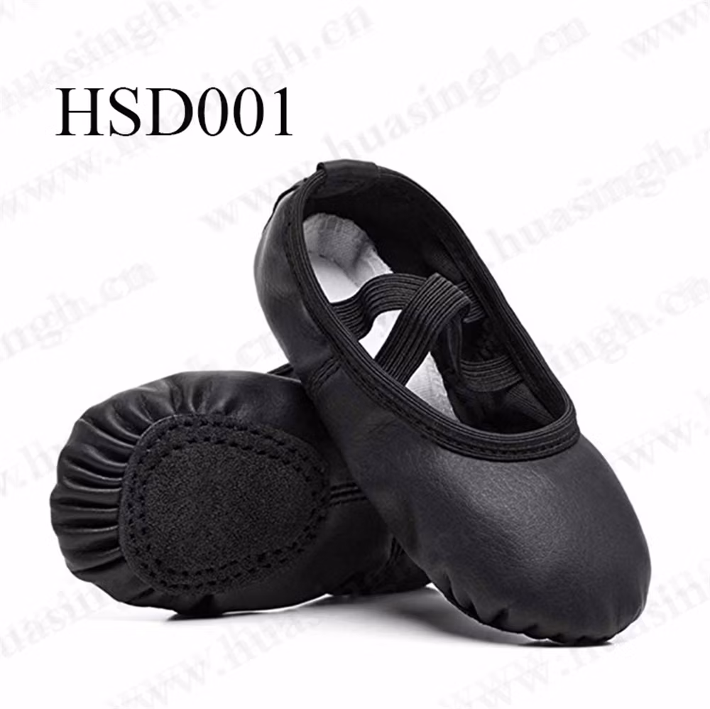 Lxg, High Quality Full Leather Dance Shoe for Children&Lady Factory Direct Sale Small Size Comfy Multicolor Ballet Shoe Hsd001
