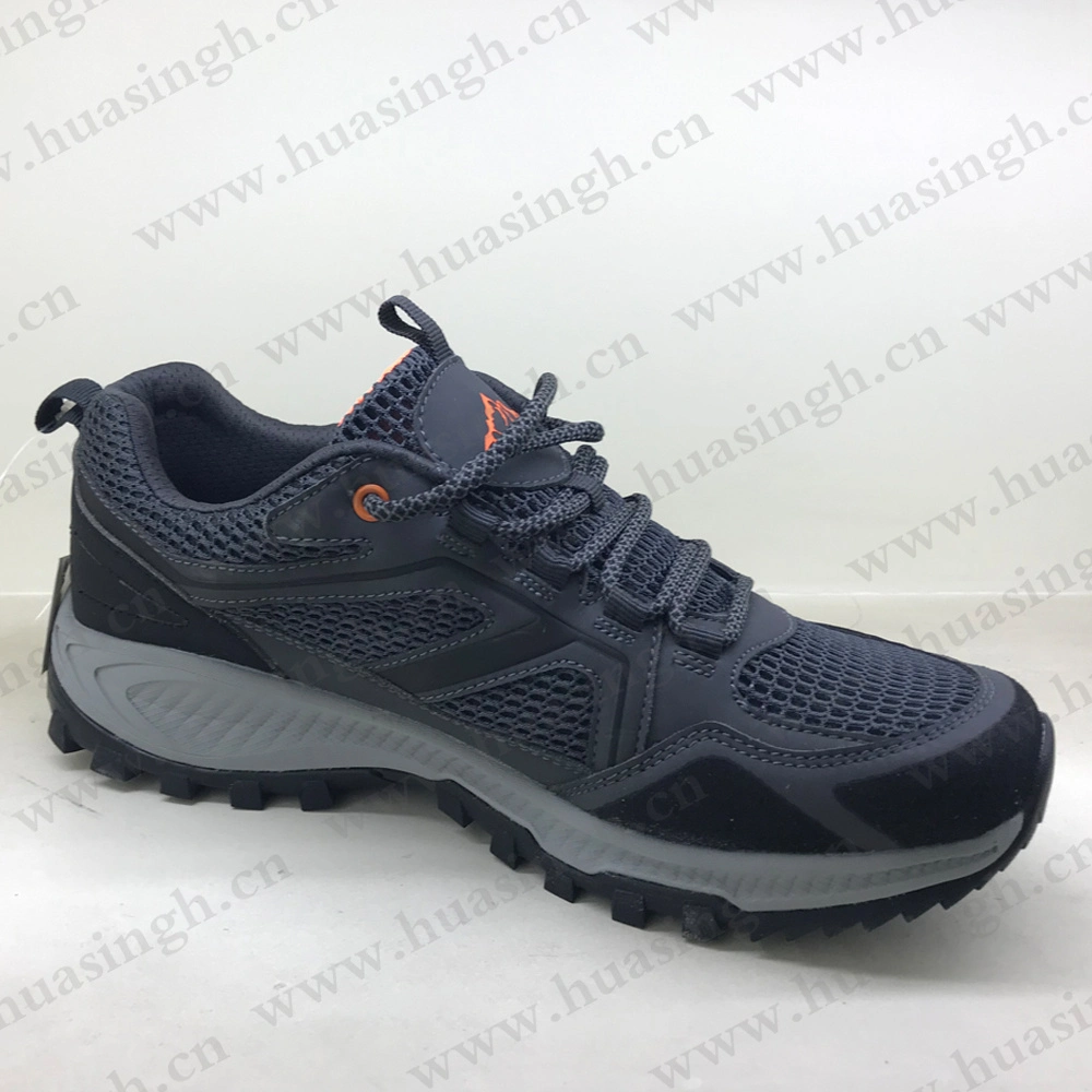 Zh, China Factory Wholesale Men /Women Durable Outdoor Hiking Shoes Strong Anti-Slip Multi-Color Shockproof Running Shoes HSS418