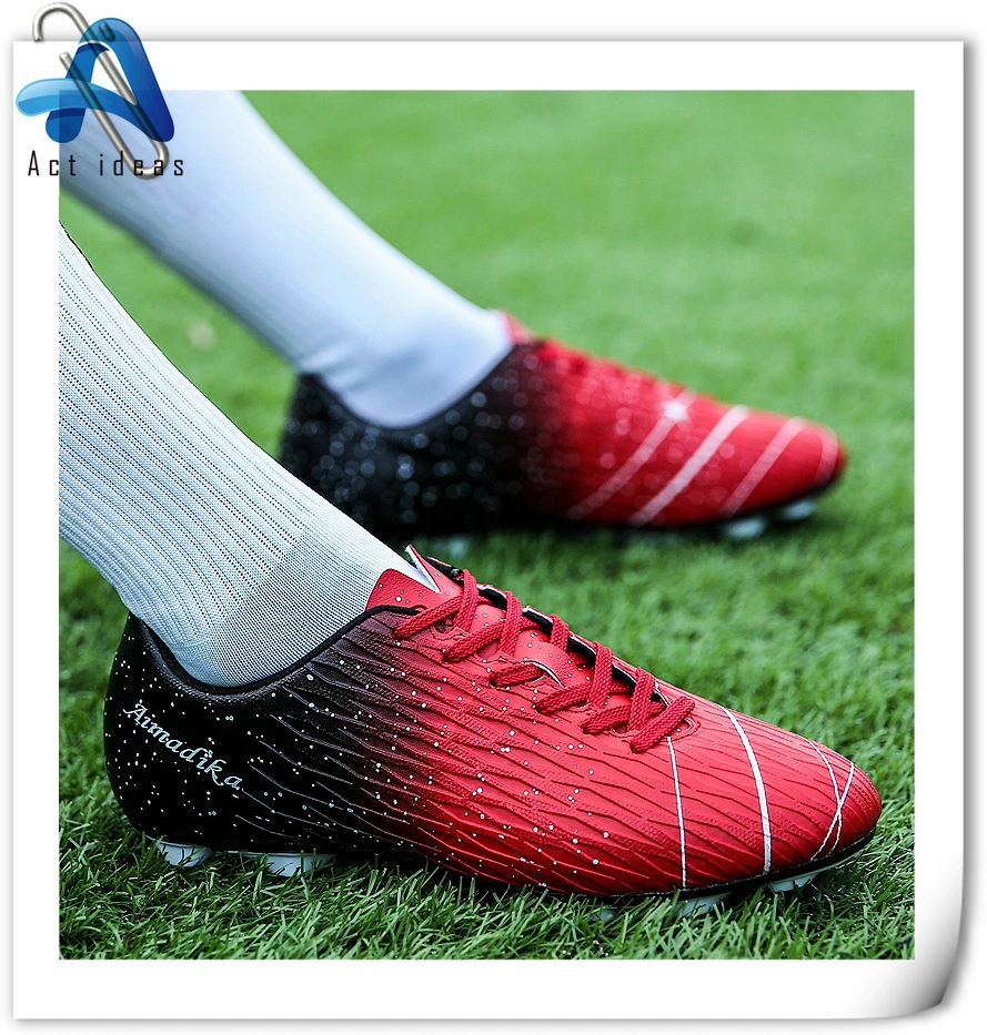 Factory OEM Personalised Artificial Turf Men Soccer Boots Top Quality Football Shoes