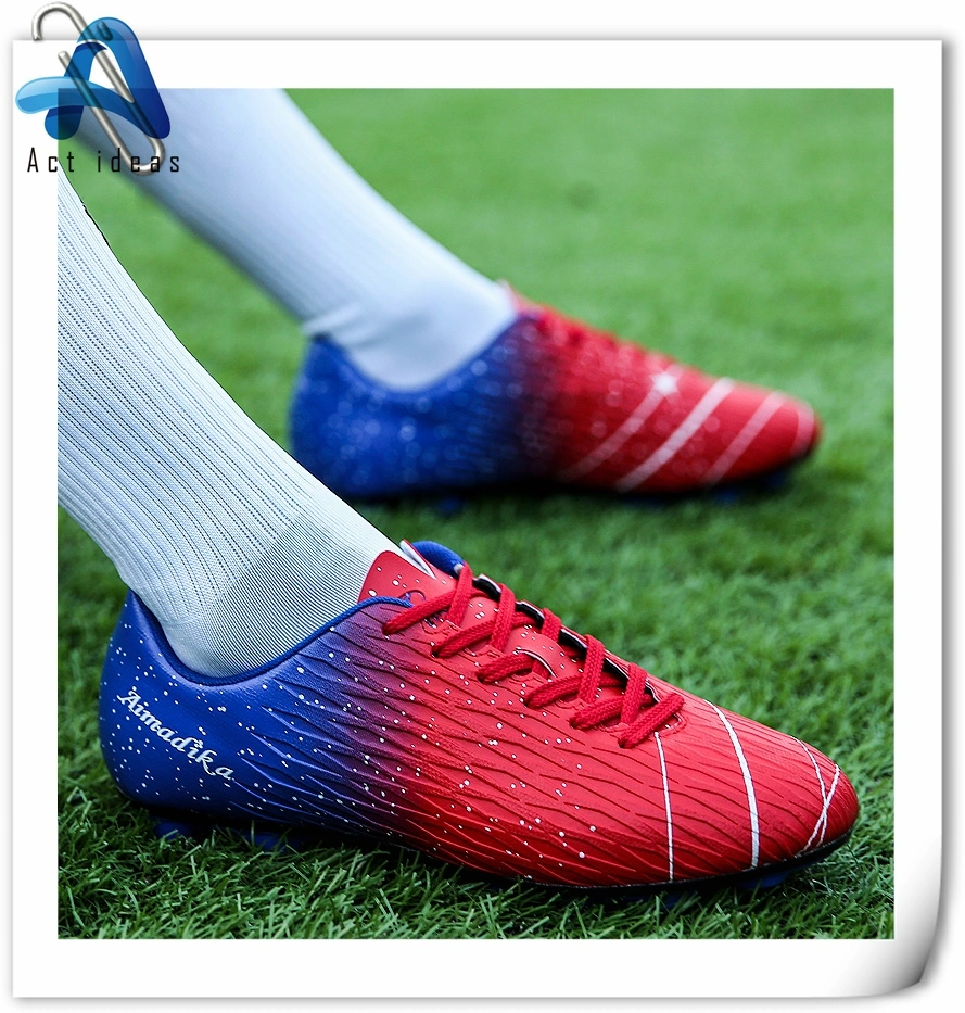 Factory OEM Personalised Artificial Turf Men Soccer Boots Top Quality Football Shoes