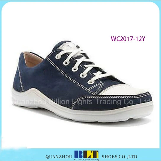 Leather Own Design Lace Shoes for Women