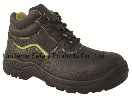 Black Sbp Cotton Linning Winter Safety Shoes Ufa020