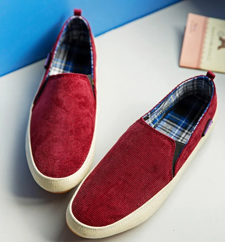 Suede Fabric Fashion Classical Student Adult Men Sports Shoe Loafers