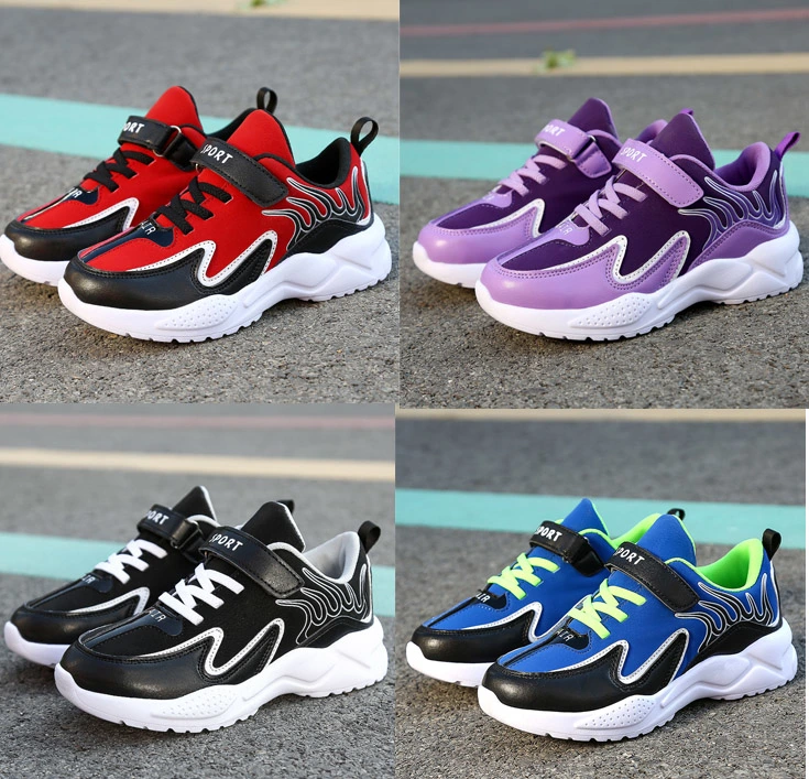 Jinjiang Boy and Girl Sport Shoes Quanzhou Kid Casual Sneakers Shoes