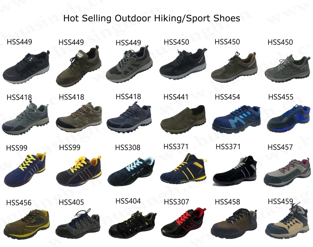 Zh, China Factory Wholesale Men /Women Durable Outdoor Hiking Shoes Strong Anti-Slip Multi-Color Shockproof Running Shoes HSS418