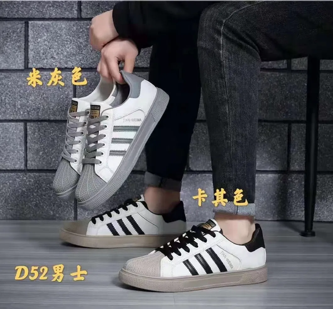 2024 Factory Supply Footwear Brand Leisure Shoes, Wholesale Women Casual Stock Shoes, Athletic Fashion Sport Shoes Men Sneakers