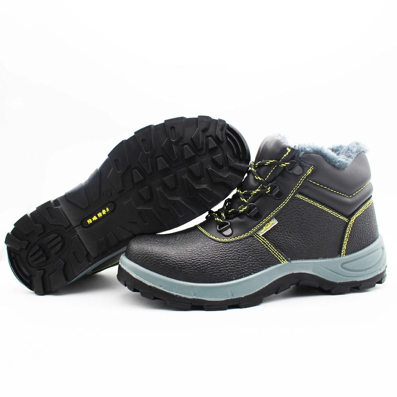 Goodyear Working Safety Shoes with Artificial Wool Inside Steel Toe Anti-Slip