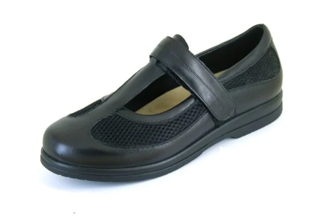 Women Wide Comfort Shoes with Orthopedic Support for Flat and Pain Foot