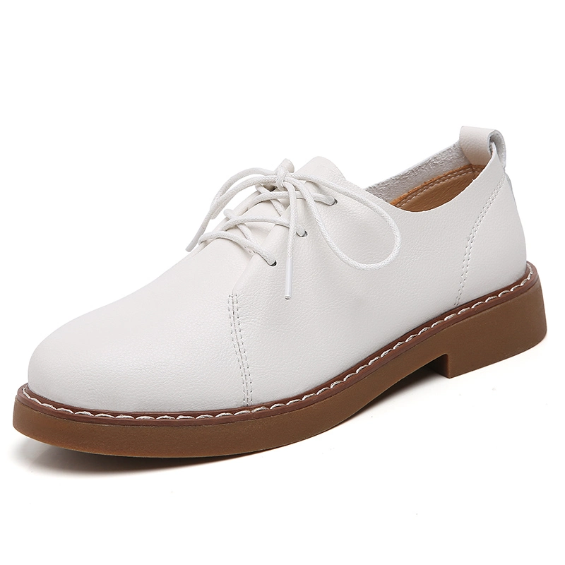 American Vintage Lace-up Loafers for Ladies