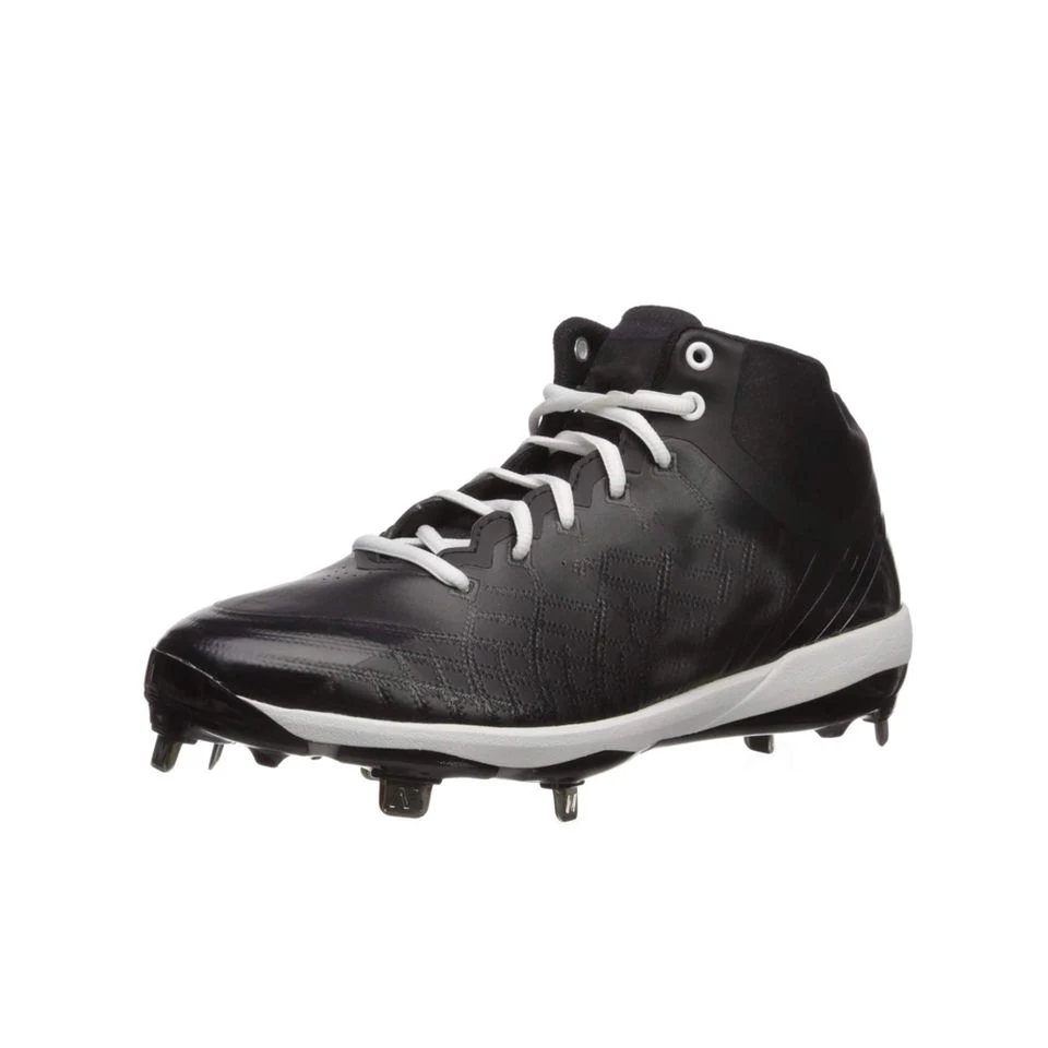 Custom New Design Spikes Faux Leather Men Softball Baseball Turf Shoes