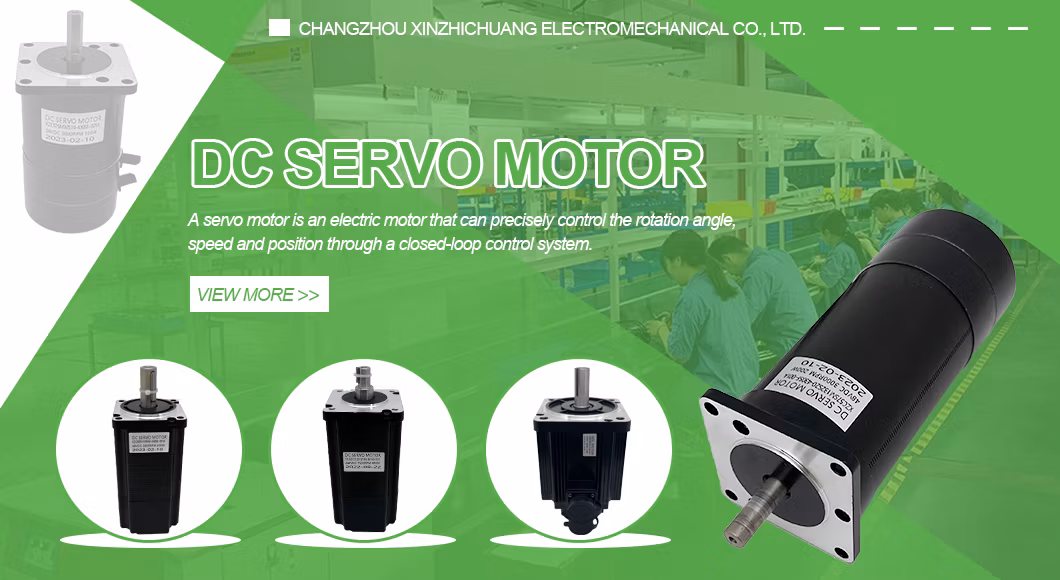 Xzc Electric Permanent Magnet Induction DC Servo Speed Control Motor