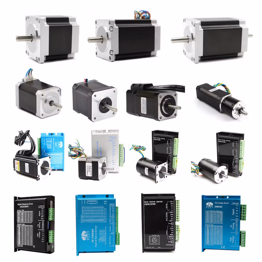 12V 24V NEMA 8 11 17 23 24 34 42 52 Mini Micro Ball Screw Linear Geared Closed Loop Stepper Step Stepping Motor Motors with Planetary Gearbox / Brake / Encoder