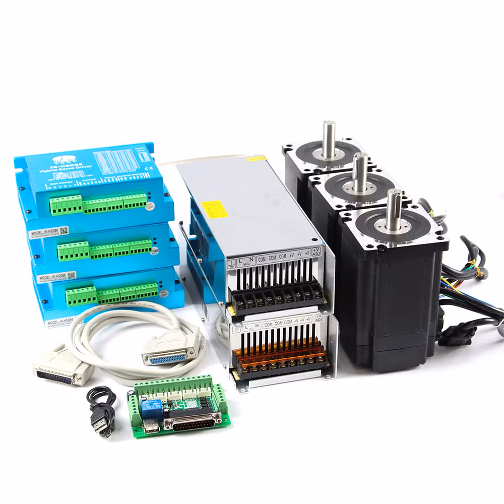 12V 24V NEMA 8 11 17 23 24 34 42 52 Mini Micro Ball Screw Linear Geared Closed Loop Stepper Step Stepping Motor Motors with Planetary Gearbox / Brake / Encoder
