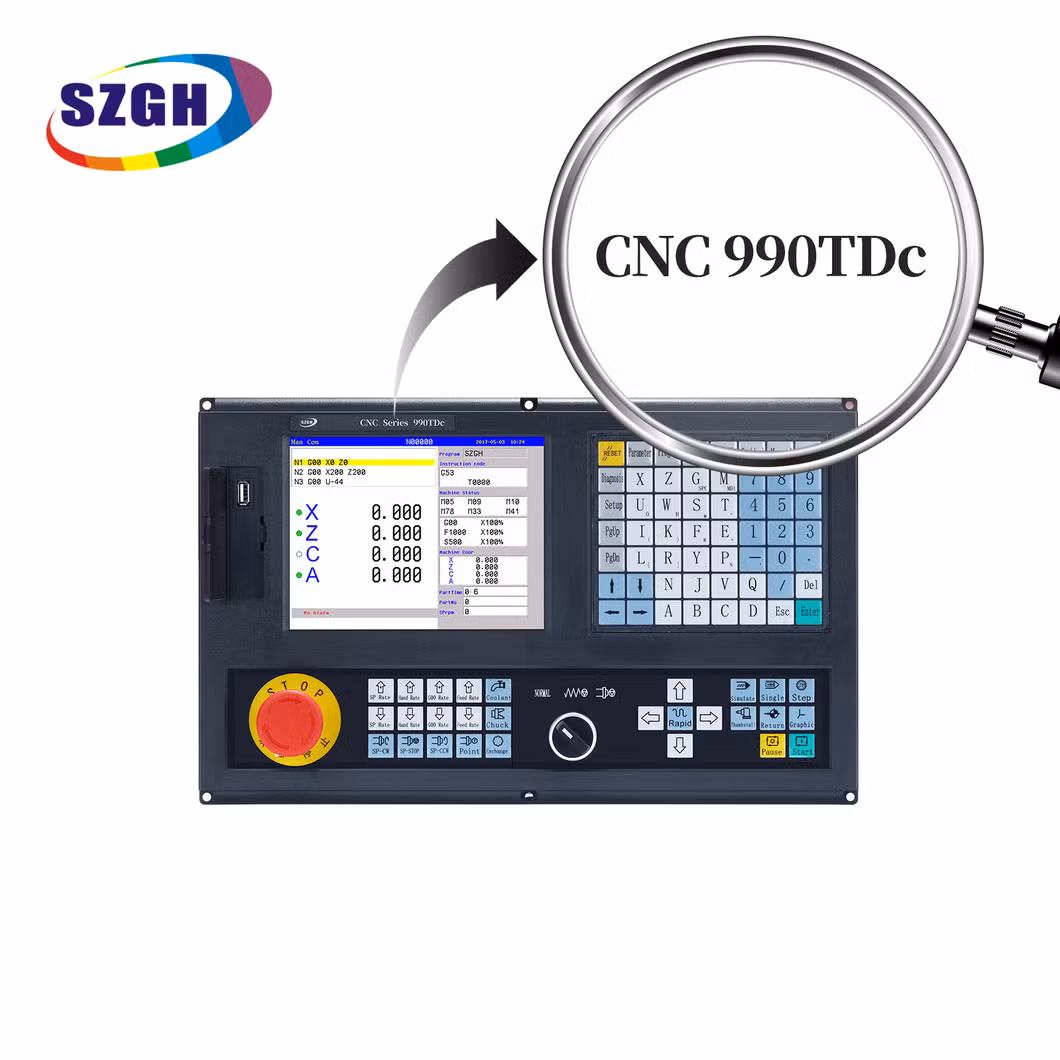 Cheap Price 2/3/4 Axis Similar GSK CNC Controller with Servo Motor and Driver