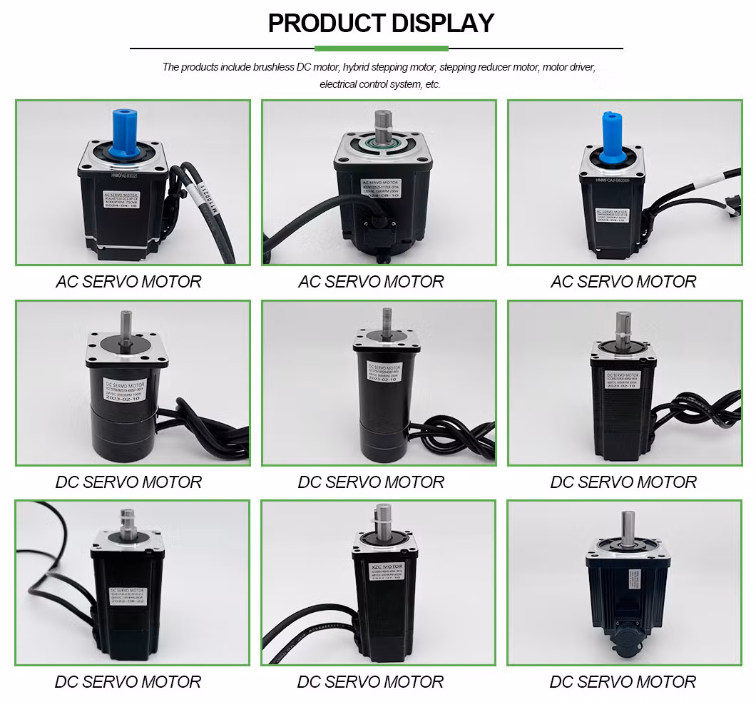 Xzc Electric Permanent Magnet Induction DC Servo Speed Control Motor