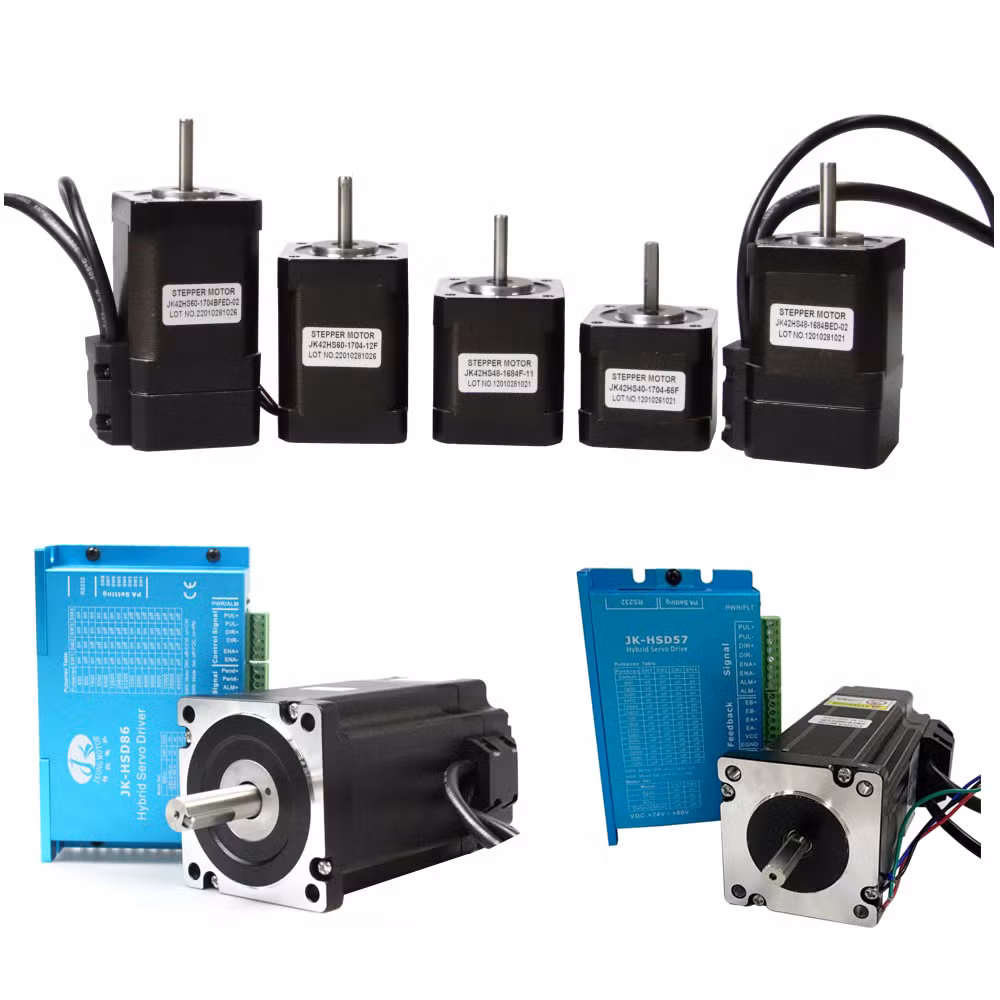 12V 24V NEMA 8 11 17 23 24 34 42 52 Mini Micro Ball Screw Linear Geared Closed Loop Stepper Step Stepping Motor Motors with Planetary Gearbox / Brake / Encoder