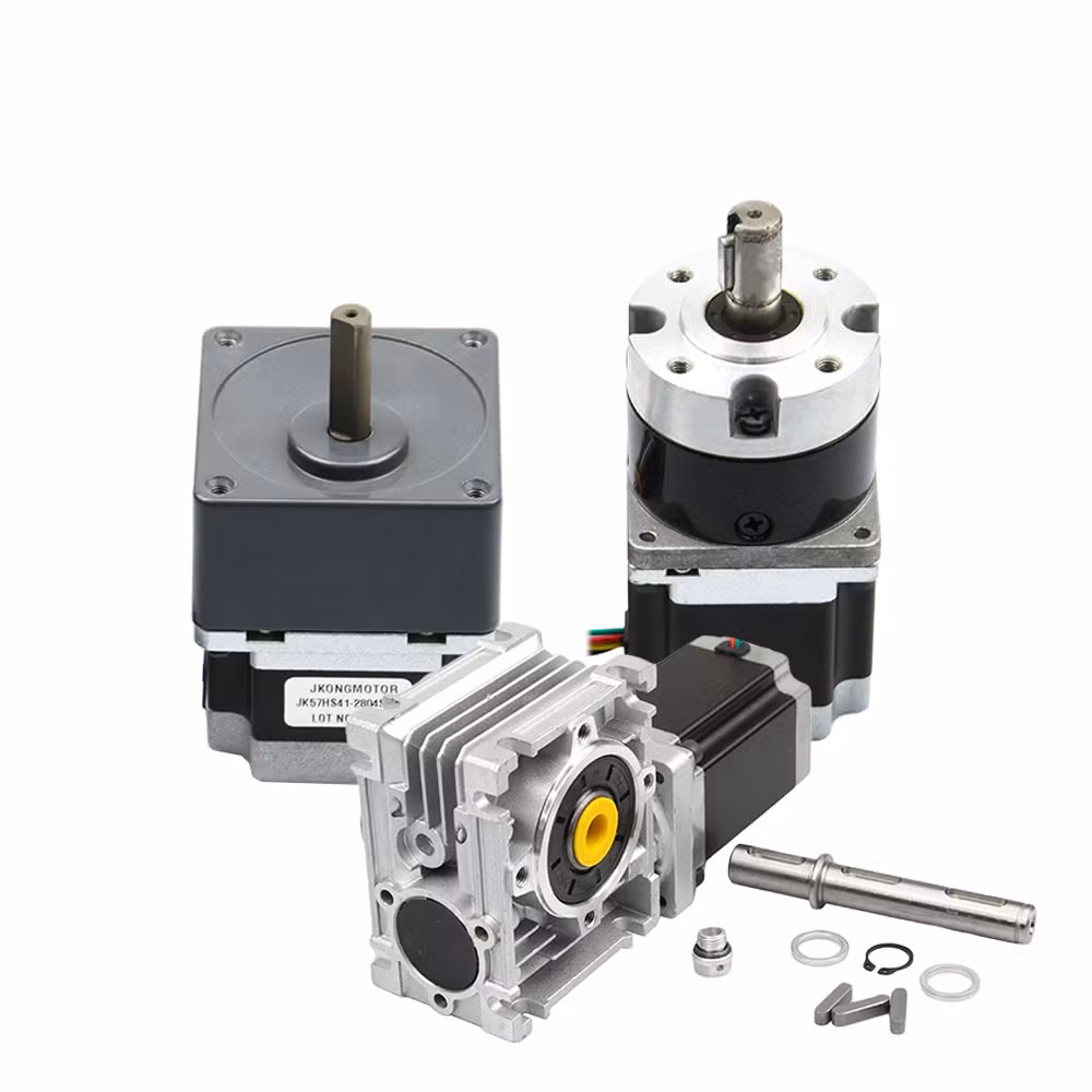 12V 24V NEMA 8 11 17 23 24 34 42 52 Mini Micro Ball Screw Linear Geared Closed Loop Stepper Step Stepping Motor Motors with Planetary Gearbox / Brake / Encoder