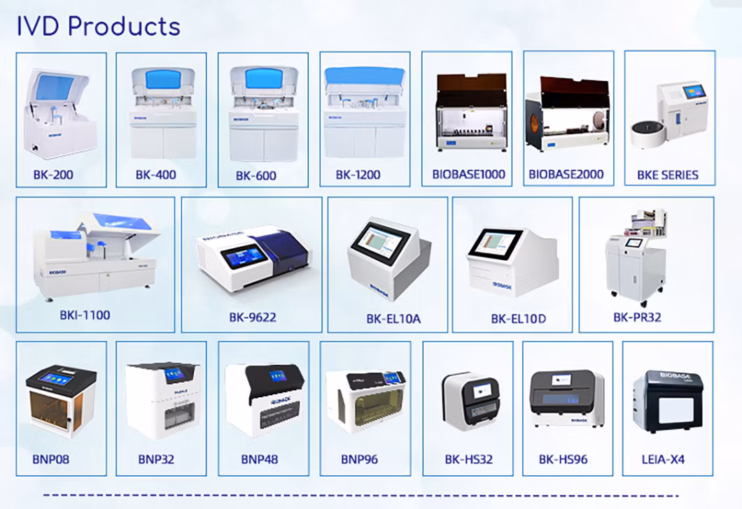 Biobase Automatic Chemiluminescence Immunoassay System High Precision for Lab