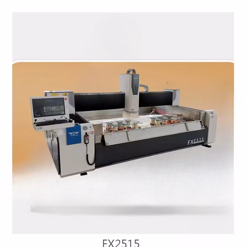 Intelligent CNC Glass Polishing System for Shaped Edge Finishing and Complete Automation in Glass Fabrication