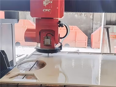 Joborn 5 Axis CNC Cutting Machine Tile Slab Cutter for Granite Marble Carving Drilling Kitchen Top Countertop Milling