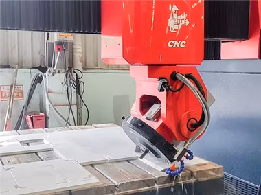 Joborn 5 Axis CNC Cutting Machine Tile Slab Cutter for Granite Marble Carving Drilling Kitchen Top Countertop Milling