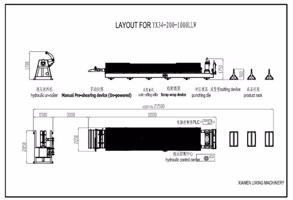 High Speed Aluminum Roofing Step Tile Roll Forming Machine
