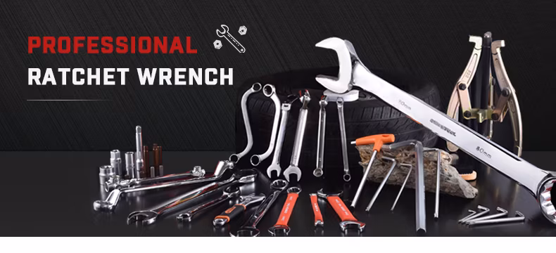 Ratchet Wrench Ratcheting Spanner Chrome Vanadium Holder Packing