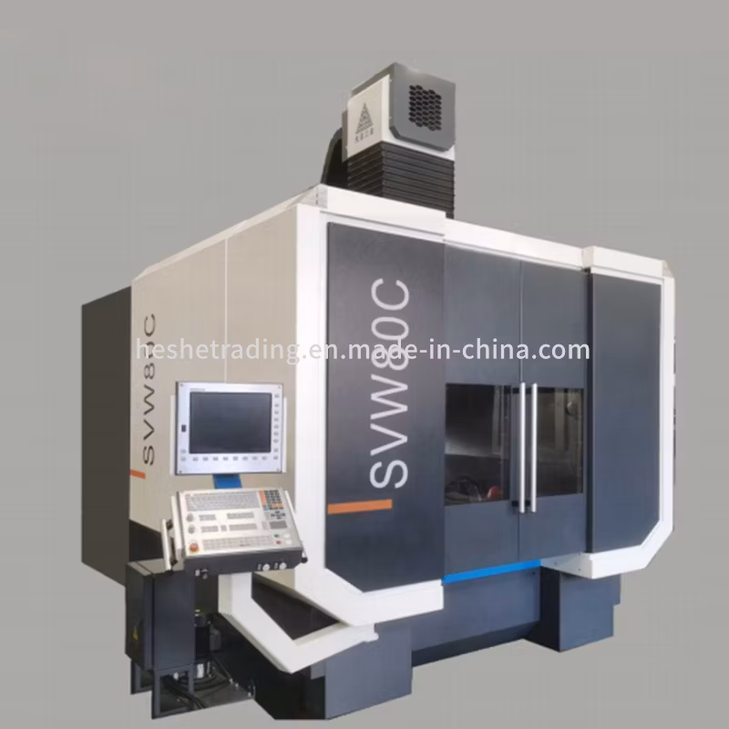 Vertical 5 Axis CNC Milling Drilling Metal Cutting Lathe Machine Tool