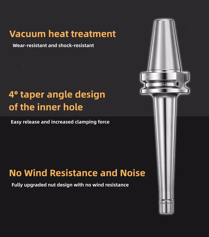 CNC Knife Handle Tool Holders High Precision Bt30 Bt40 Bt50 Spot Direct Sales Collet Chuck Milling Cutter Holder