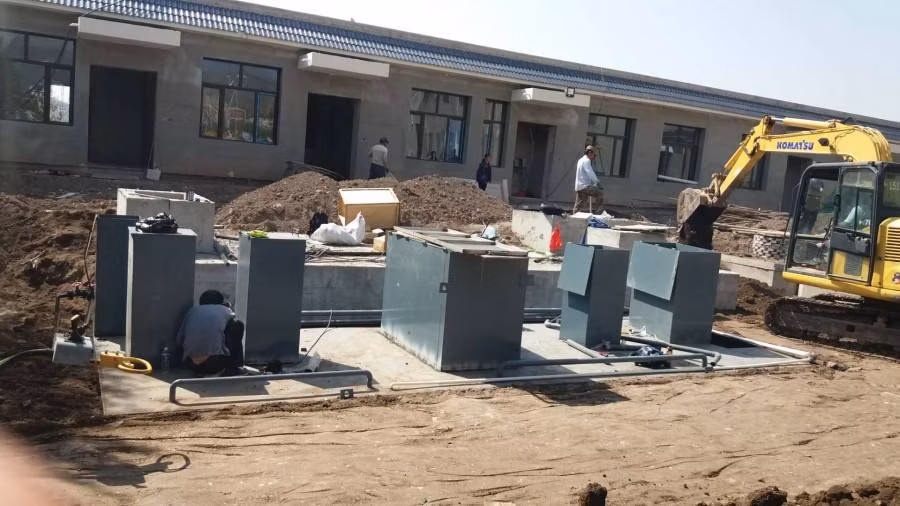 Mbr / Mbbr Portable Sewage Treatment Package Plant Price for Dairy Wastewater Treatment Plant