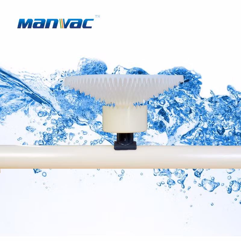 Uniform Air Distribution and High Oxygen Filling Efficiency Spiral Rotary Bubble Diffuser