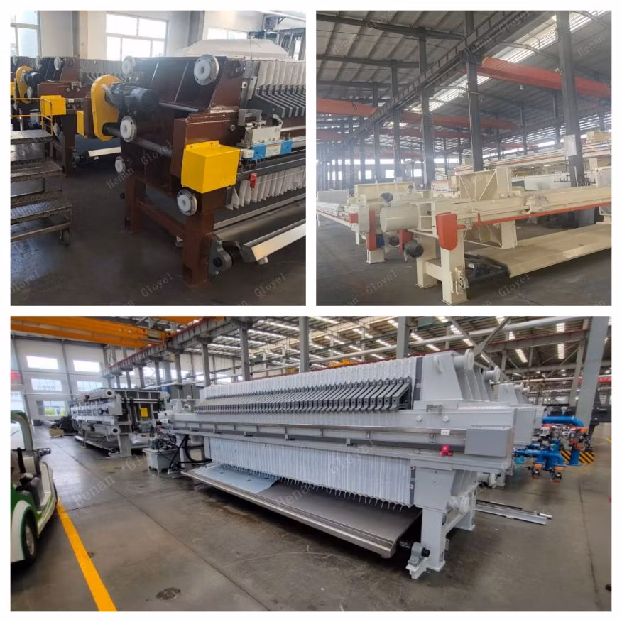 Hot Sale Plate and Frame Solid-Liquid Separation Pulp Filter Press