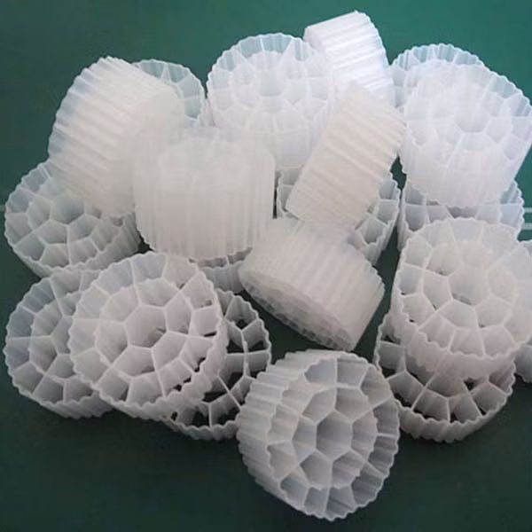 K1 K3 K4 K5 HDPE Moving Bed Bio Filter Media Carrier Mbbr for Sewage Water Treatment Plant
