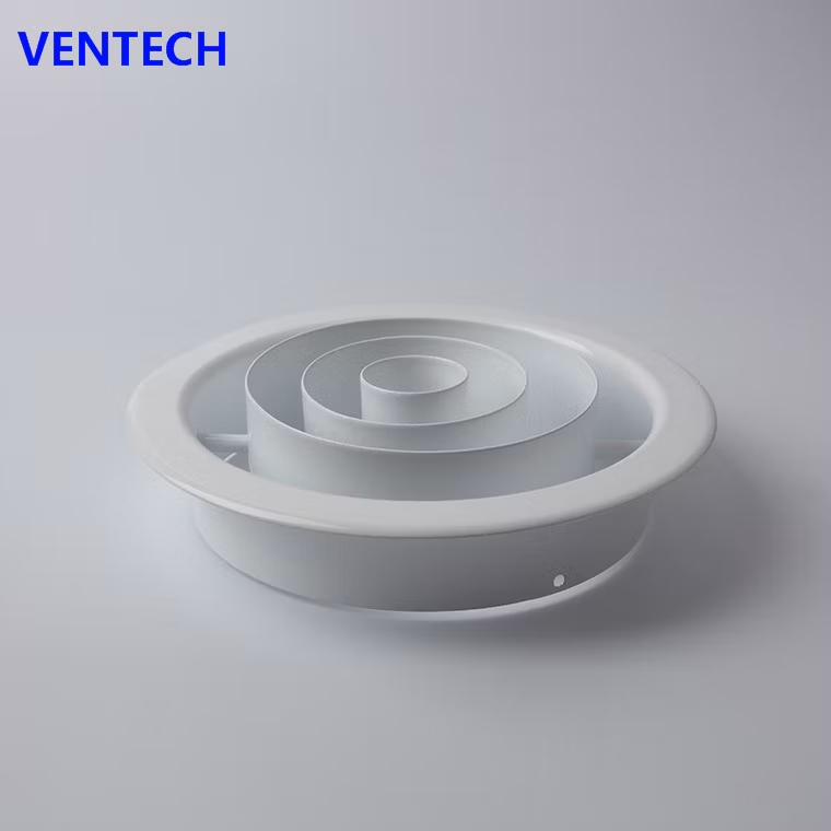 Aluminum Round Vent Air Ceiling Diffuser Return Adjustable Jet Ring Diffuser
