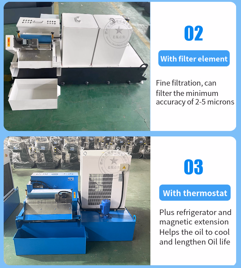 Customized Large Flow Grinders Can Use Paper Belt Filters with Optional Magnetic Separators