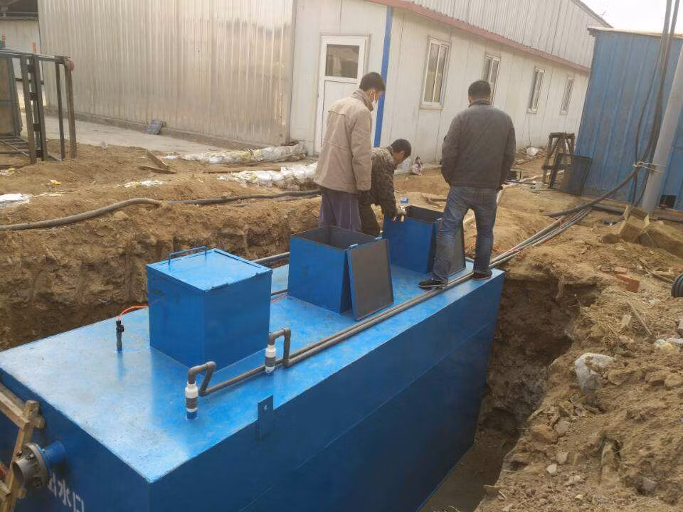 Mbr / Mbbr Portable Sewage Treatment Package Plant Price for Dairy Wastewater Treatment Plant