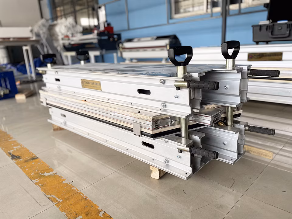 Fabric Conveyor Belt Two Pieces Frame Vulcanizing Portable Vulcanizer Press Machine