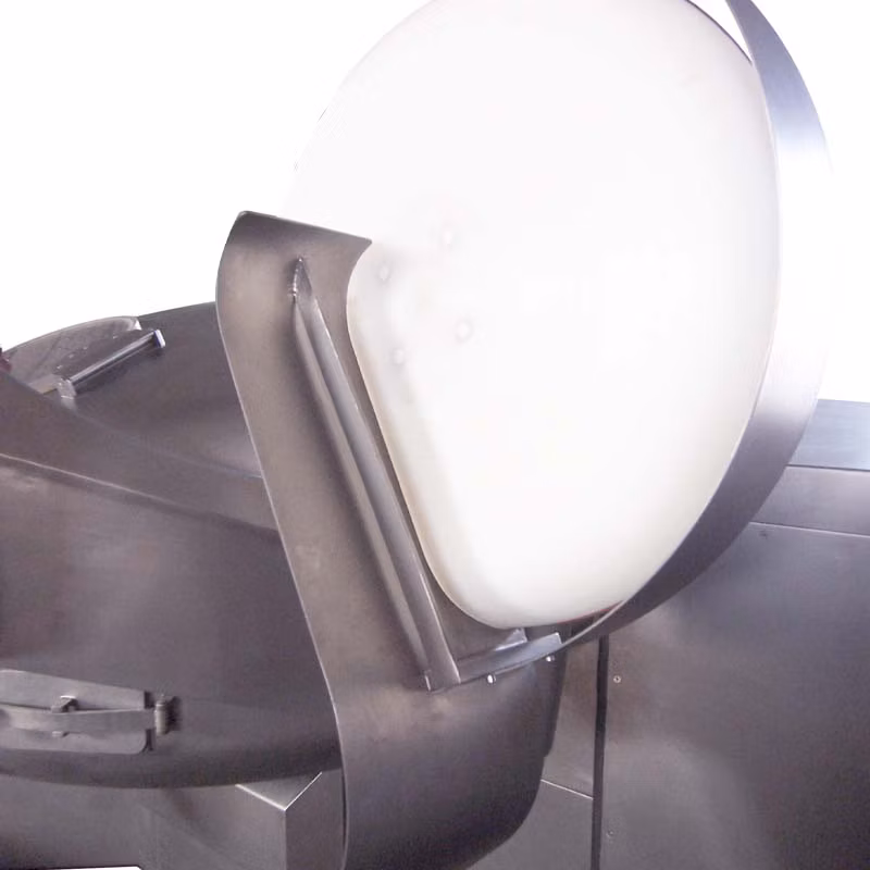 Automatic Vacuum Canned Minced Meat Chopping Dosing Mixer Mixing Meat Bowl Cutter Machine Stainless Steel