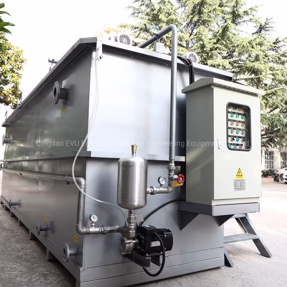 Daf Dissolved Air Flotation Unit for Industrial Waste Water Treatment System Sewage Treatment Plant