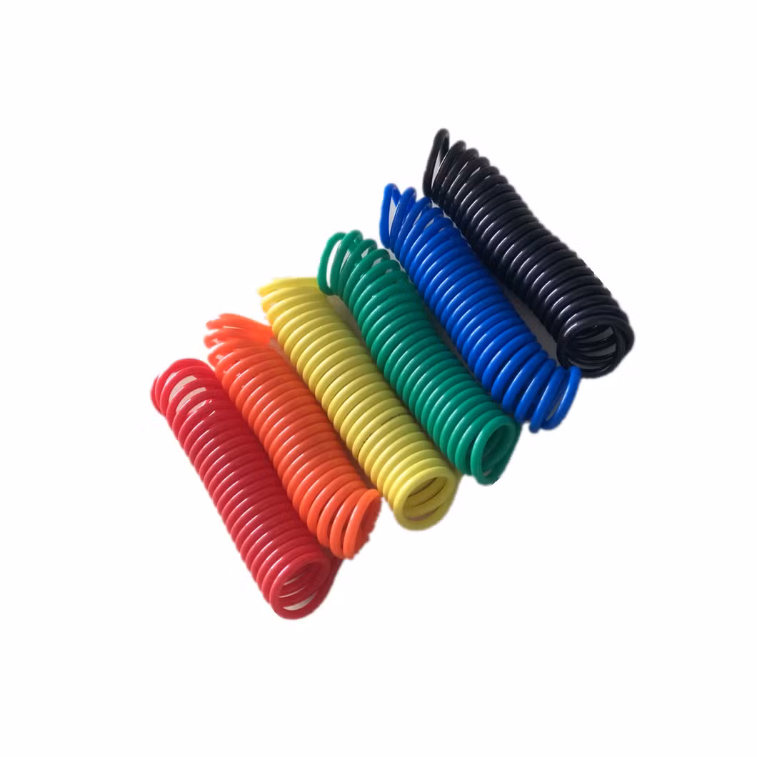Hot Selling UC Pneumatic Polyurethane Air Coil Spiral Hose PU Pipe Spring Tube