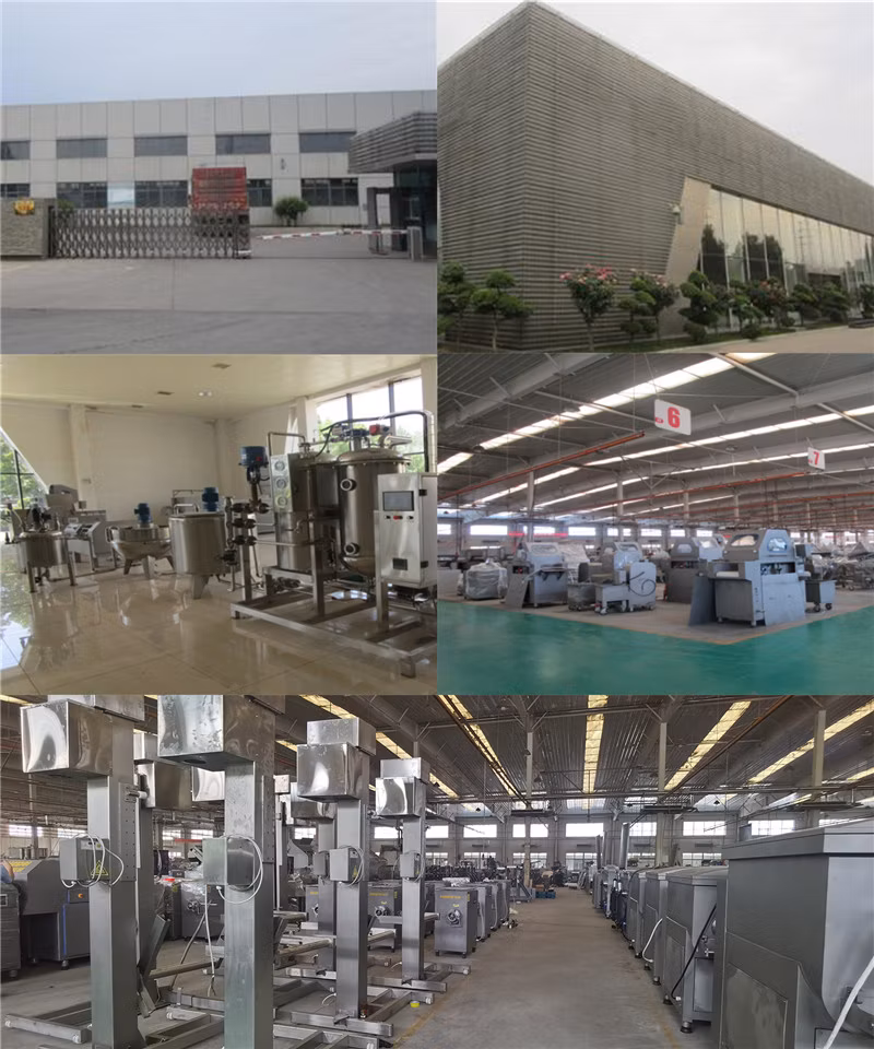 Automatic Vacuum Canned Minced Meat Chopping Dosing Mixer Mixing Meat Bowl Cutter Machine Stainless Steel