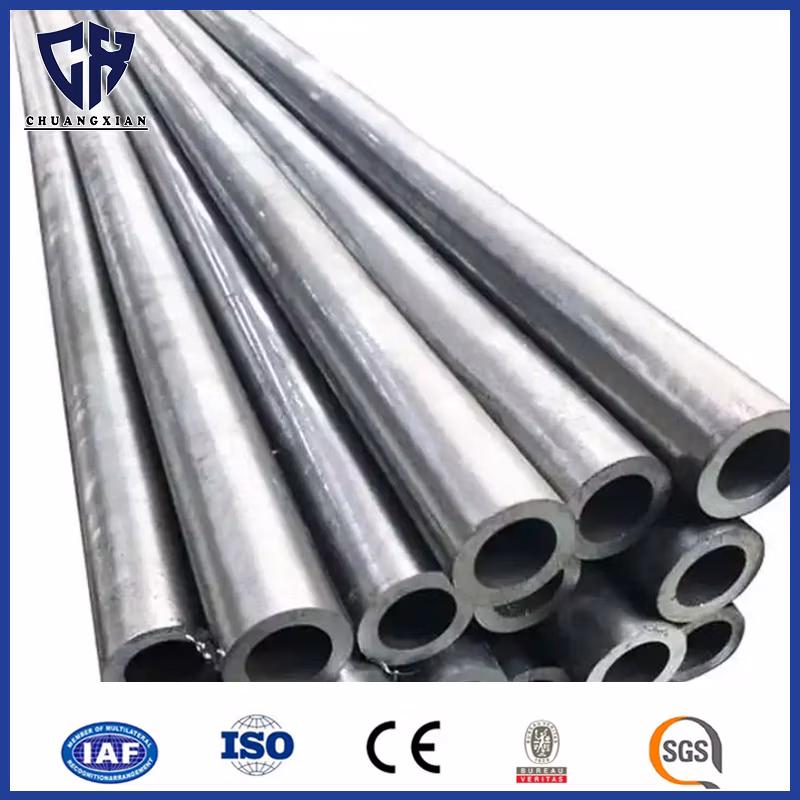 Standard Precision Actuators Circular Duct Aluminum Alloy Round Tube Air Cylinder Aluminum Pipe Honed Tube
